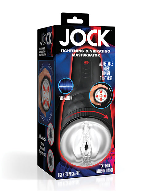 Curve Toys Jock Tightening And Rechargeable Vibrating Masturbator