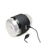 Jock Vibrating Double Stroker Masturbator Black Adjustable Sleeve Dual Entry
