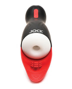 Jock Sucking And Vibrating Masturbator 5 Modes Curve Toys