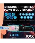 Jock Spinning and Thrusting Masturbator Curve Novelties