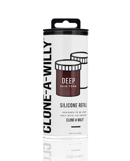 Clone-A-Willy Silicone Refill 2-Part Platinum-Cure Deep Tone