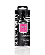 Clone-A-Willy Silicone Glow In The Dark Refill 2 Part 7 Oz Hot Pink