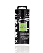 Clone A Willy Silicone Glow In The Dark Refill Green 7 Oz