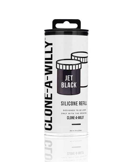 Clone-A-Willy Silicone Refill 2-Part Jet Black For Molding Kit