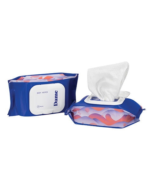 Dame Body Wipes 25 Count PH Balanced Intimate Care