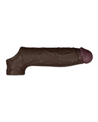 Shaft Model F Flexskin 8.8 Inch Liquid Silicone Sheath Mahogany