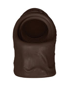Shaft Model F Flexskin 8.8 Inch Liquid Silicone Sheath Mahogany