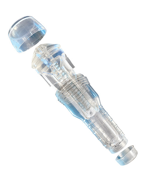 MSTR B8 In The Clear Mouth Stroker Transparent Sleeve With Screw On Cap
