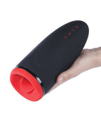 Dayo Autoblowjob Clamping Penis Massager Automatic Hands Free Vibrations Black