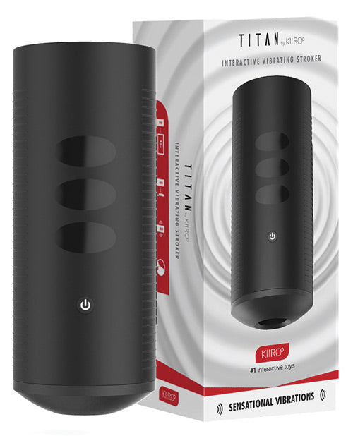 Kiiroo Titan Interactive Vibrating Stroker 9 Vibrators
