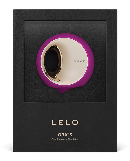 Ora 3 Oral Sex Stimulator With Rotating Tongue Nub Deep Rose