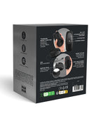 Manwan Sub One Tapping Male Masturbator Adjustable Vibrations Infinite Black