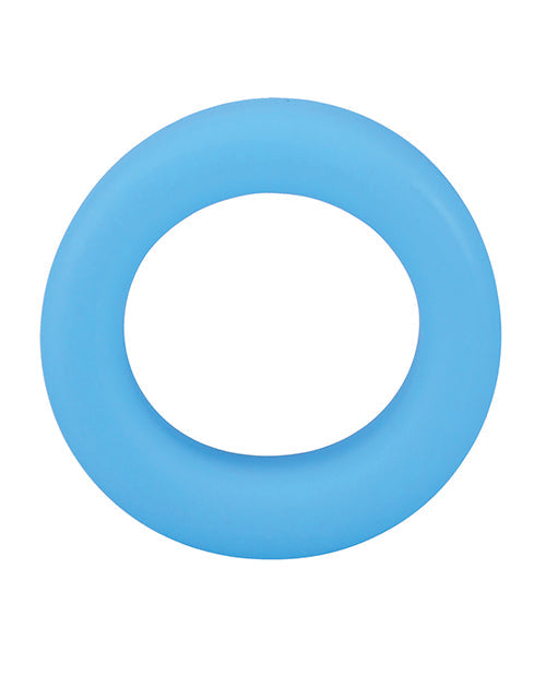 Glow In The Dark Big O Ring Blue Medical Grade Silicone