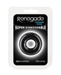 Renegade Fireman Cock Ring Small Black Longer-Lasting Erections