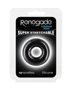 Renegade Fireman Cock Ring Small Black Longer-Lasting Erections