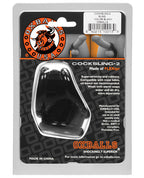 Oxballs Cocksling 2 Sling Black FLEXtpr Dual Action Fit Lifts Bulge