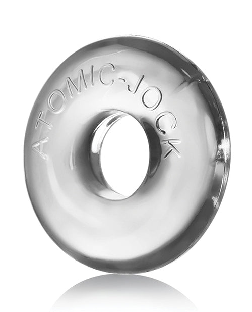 Ringer Donut 1 Cock Ring 3-Pack Clear Jelly Finish