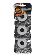 Ringer Donut 1 Cock Ring 3-Pack Clear Jelly Finish