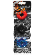 Oxballs Ringer Donut 1 Jelly Cock Ring 3 Pack Multicolor