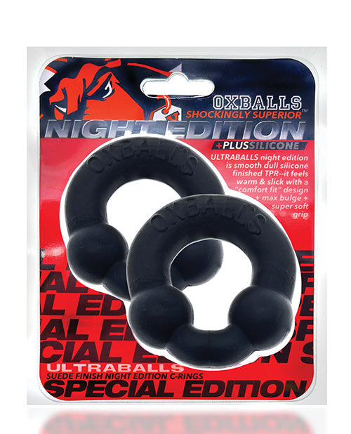 Ultraballs Cockring 2 Pack Night Pack Elastic Rubber