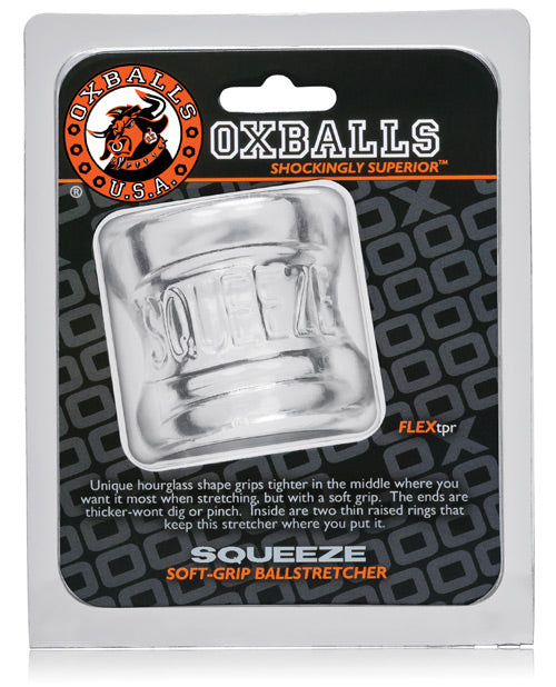 Soft Squeeze Ball Stretcher Clear Flex TPR Material