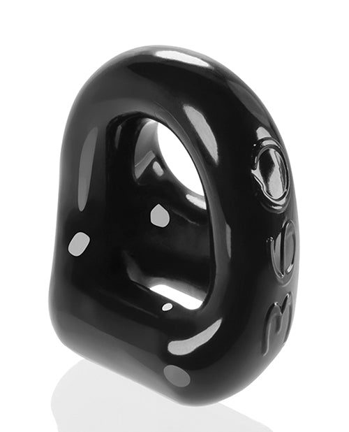 360 Cock Ring and Ballsling FLEX TPR 2 in 1 Wearable Black