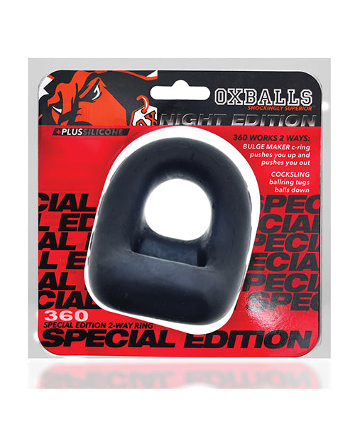 Oxballs 360 Cock Ring And Ballsling Special Edition Night