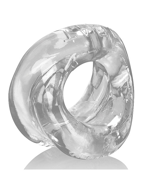 Oxballs Meat Padded Cock Ring Clear Bulge Enhancing