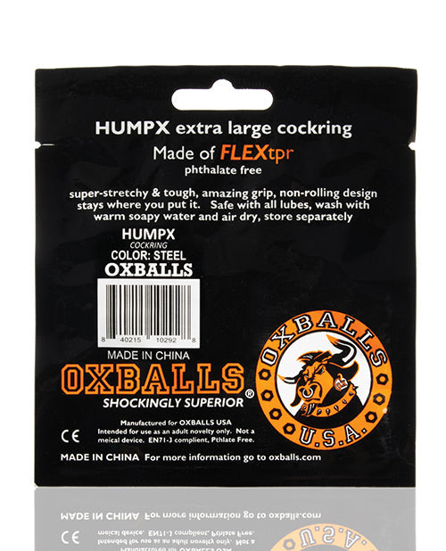 HUMPX Steel Cockring With FLEXtpr Secure Fit Under Gear