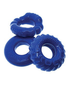 Bonemaker 3 Pack Cockring Kit Grip Rings Pool Blue