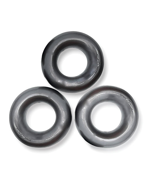 Fat Willy 3 Pack Jumbo Cock Rings Steel Non Roll High Grip