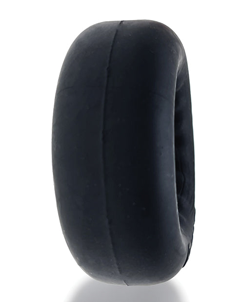 Axis Rib Griphold Cockring Black Ice Silicone Blend