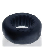 Axis Rib Griphold Cockring Black Ice Silicone Blend