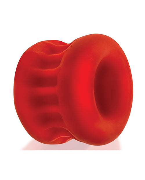 Oxballs UltraCore Ball Stretcher Axis Ring Red Ice Adjustable Fit