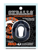 Cock Ring BIG D FlexTPR Black Thick D Shape Lift Base Pressure