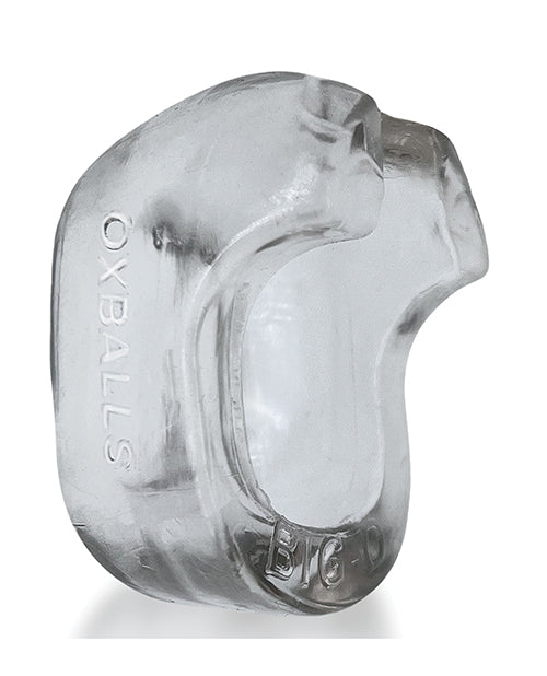 Big-D Cock Ring Clear FlexTPR Ergonomic Lift