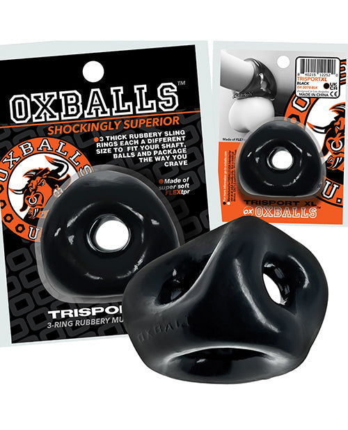 Oxballs Tri Sport XL 3 Ring Sling Extra Soft Rubber