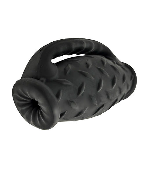 MasterJack Double Penetration Stroker 2 Hole Jo Black Ice