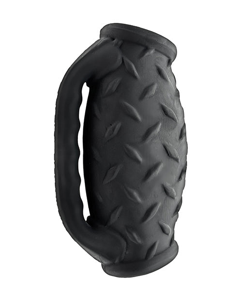 MasterJack Double Penetration Stroker 2 Hole Jo Black Ice