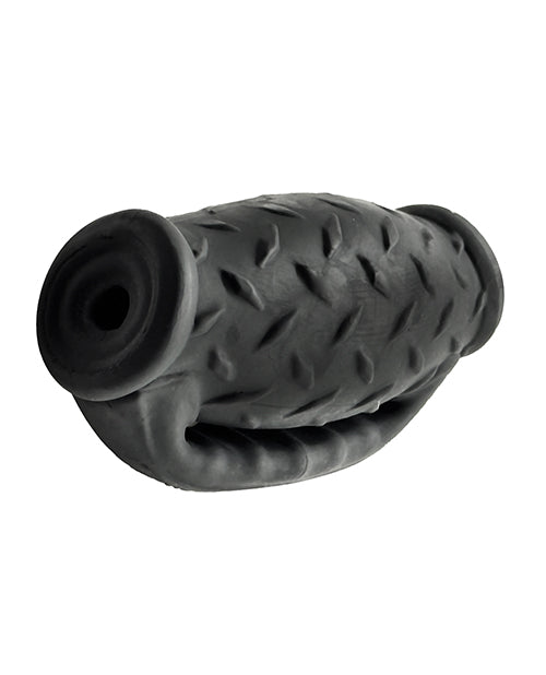 MasterJack Double Penetration Stroker 2 Hole Jo Black Ice