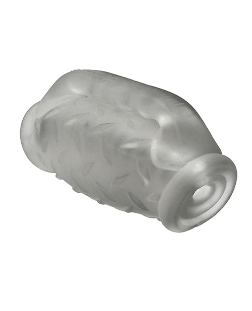 MasterJack Double Penetration Stroker 2 Hole Jo Clear Ice