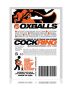 Silicone Cock Ring Oxballs Liquid Platinum Comfort Fit