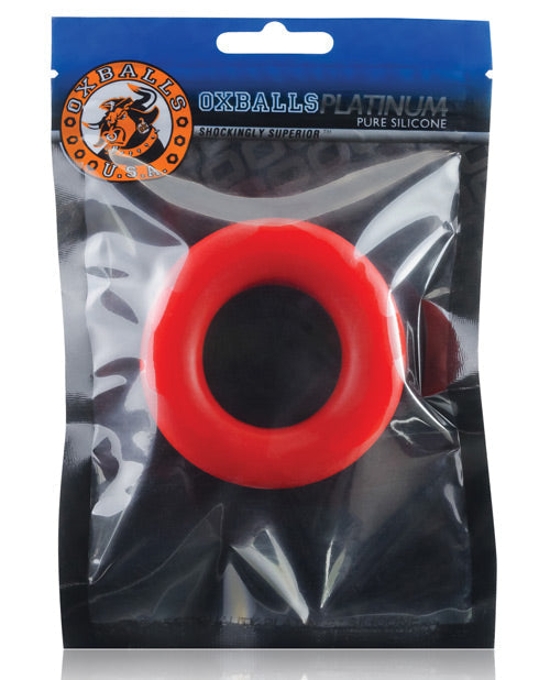 Cock-T Silicone Cockring Red 2 cm Inner Diameter Ring
