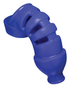 Lockdown Chastity Device Cobalt Adjustable Silicone Blend