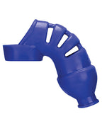 Lockdown Chastity Device Cobalt Adjustable Silicone Blend