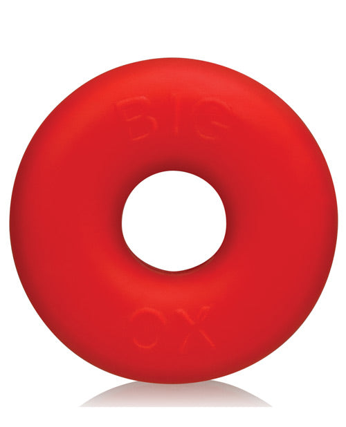 Oxballs Big Ox Cock Ring Red Ball Ring for Girth and Comfort