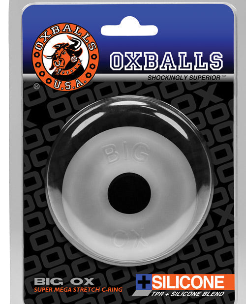 Oxballs Big Ox Cock Ring Red Ball Ring for Girth and Comfort