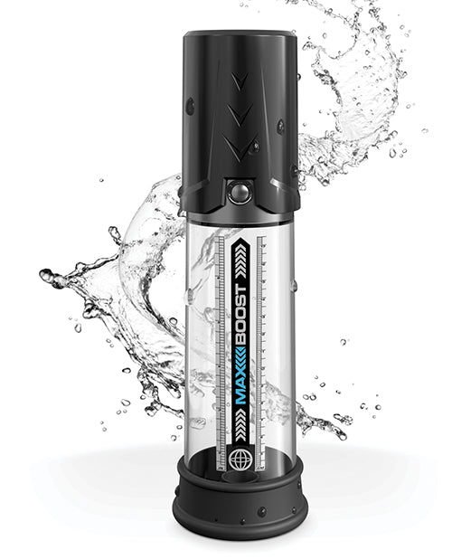 Penis Pump Inline Piston Action Max Boost Noninvasive Device