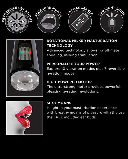 Milker 2 PDX Elite Ultimate Automated 7 Gyrating Functions