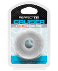 Cock Ring SilaSkin Cruiser Ring Stretchy Opaque White